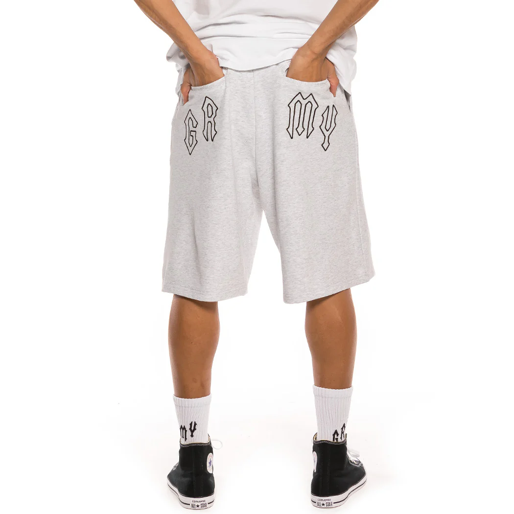 Bermuda Grimey Carnitas Chicas Bonitas Sweatshorts SS20 Sport Grey - Imagen 5