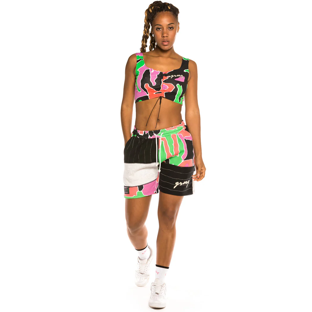 Bermuda Unisex Grimey "Strange Fruit All Over Print" - Black | Spring 21 - Imagen 3